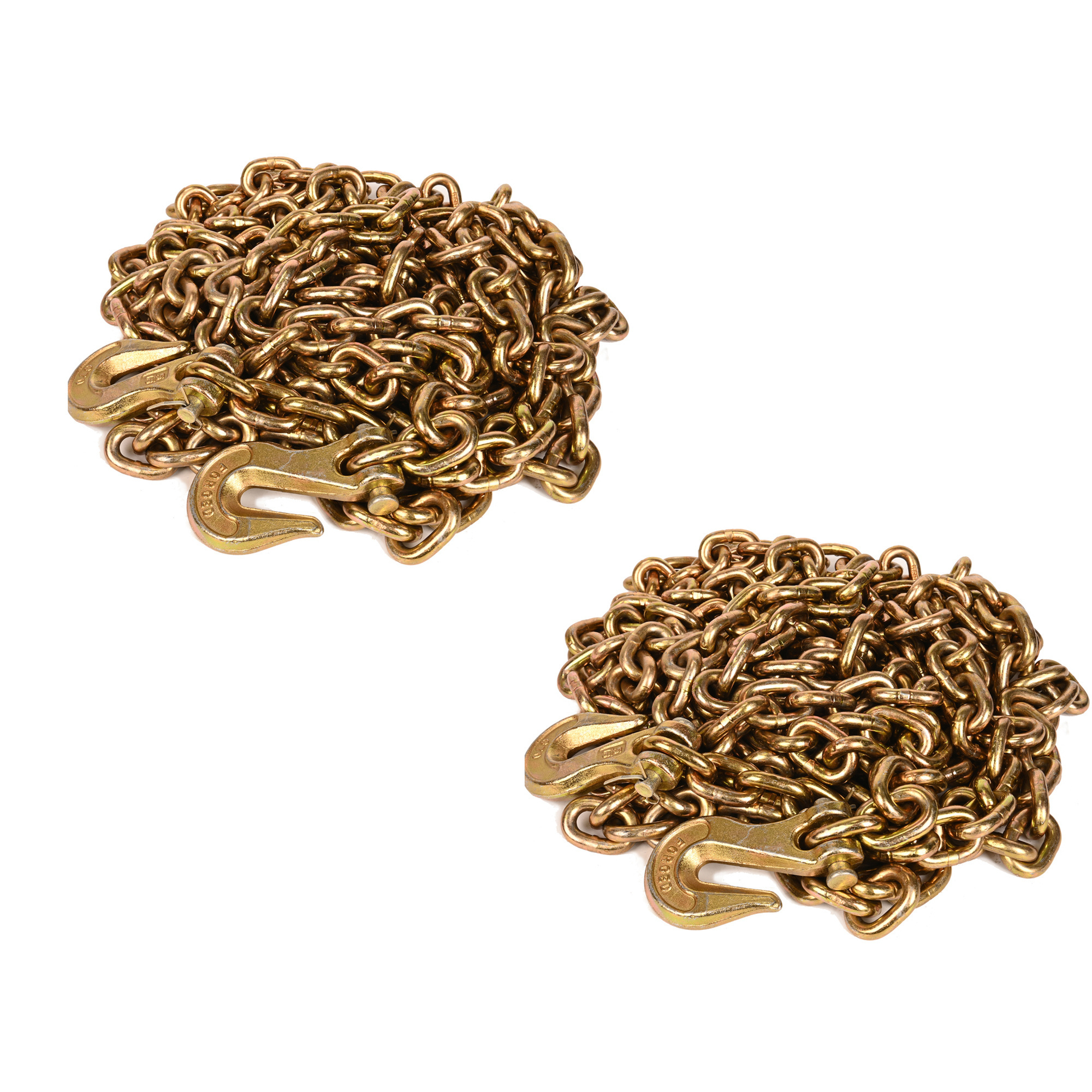 EISEN Transport Chain, 5/16in. x 20ft., Hooks, 2PCS,Model EI023A2